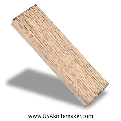 Oak Burl Knife Block - Dyed - #3110- 1.7" x 0.8" x 6"