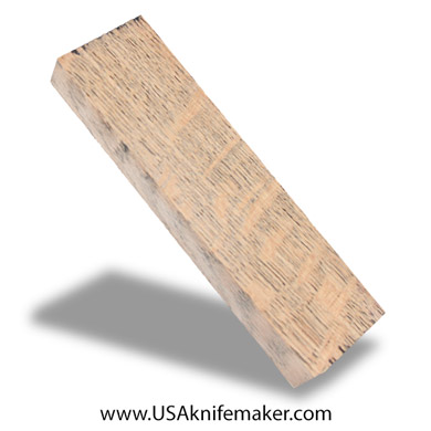 Oak Burl Knife Block - Dyed - #3113 - 1.6" x 0.8" x 6"