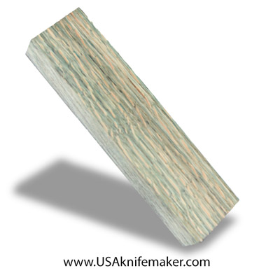 Oak Burl Knife Block - Dyed - #3115 - 1.6" x 0.8" x 6"