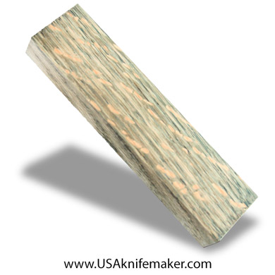 Oak Burl Knife Block - Dyed - #3126 - 1.5" x 0.8" x 6"