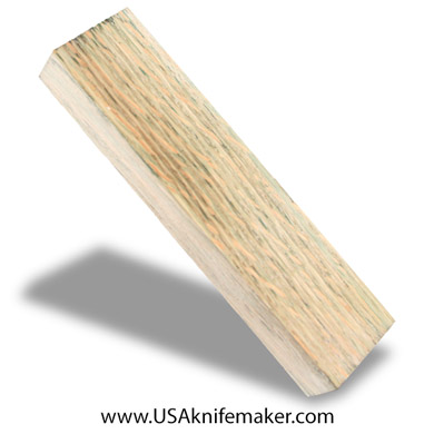 Oak Burl Knife Block - Dyed - #3130 - 1.7" x 1" x 6"