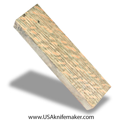 Oak Burl Knife Block - Dyed - #3131 - 1.7" x 0.8" x 6"