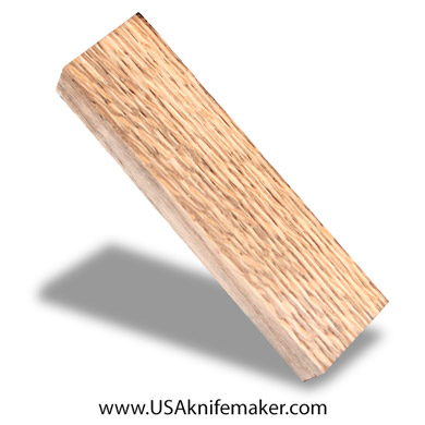 Oak Burl Knife Block - Dyed - #3133 - 1.7" x 0.8" x 6"