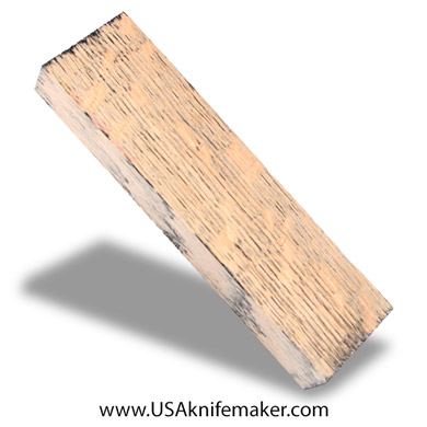 Oak Burl Knife Block - Dyed - #3135 - 1.65" x 0.8" x 6"