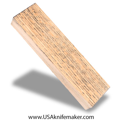 Oak Burl Knife Block - Dyed - #3136 - 1.65" x 0.8" x 6"