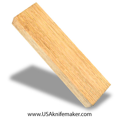 Oak Burl Knife Block - Dyed - #3139 - 1.65" x 0.8" x 6"