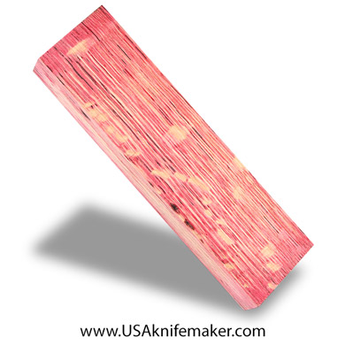Oak Burl Knife Block - Dyed - #3143 - 1.6" x 0.8" x 6"