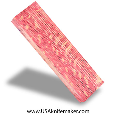 Oak Burl Knife Block - Dyed - #3144 - 1.6" x 0.8" x 6"
