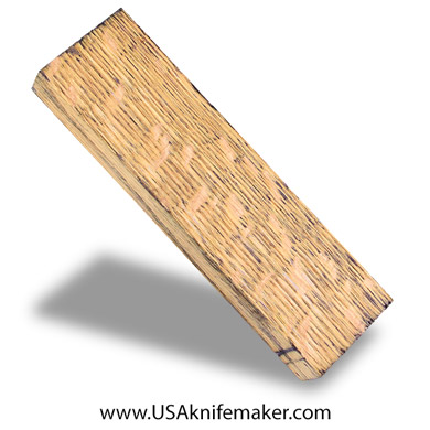 Oak Burl Knife Block - Dyed - #3146 - 1.6" x 0.8" x 6"