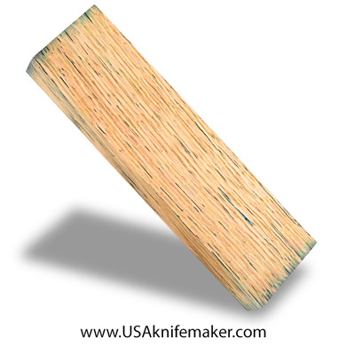 Oak Burl Knife Block - Dyed - #3147 - 1.6" x 0.8" x 6"