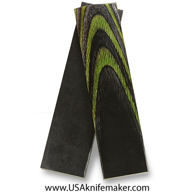 DymaLux Green Hornet 3/8" x 1.5" x 6" pair of scales