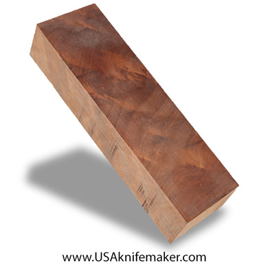 Wood - Maple Burl Knife Block - Dyed - #3060 - 1.3" x 1.95" x 6.15"