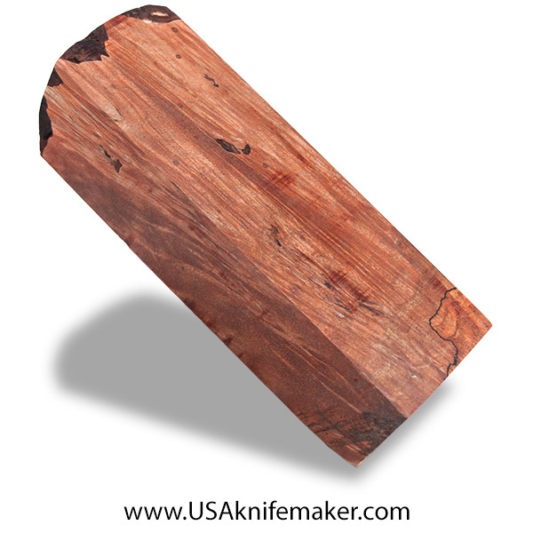 Maple Burl Knife Block - Stabilized - Dyed - #3105 - 2 x 1.5 x 6