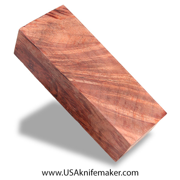 Maple Burl Knife Block - Stabilized - Dyed - #3115 - 1.75 x 1.5 x 5
