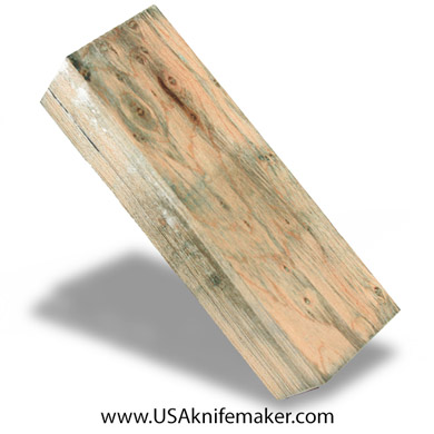 Wood -Maple Burl Knife Block - Dyed - #4039 - 1.7"x 1.45"x 5.55"