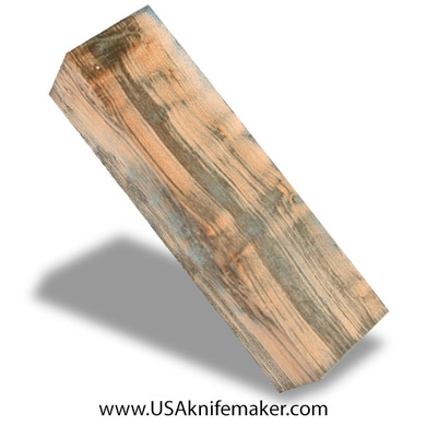 Wood -Maple Burl Knife Block - Dyed - #4045 - 1.7"x 1.5"x 6"