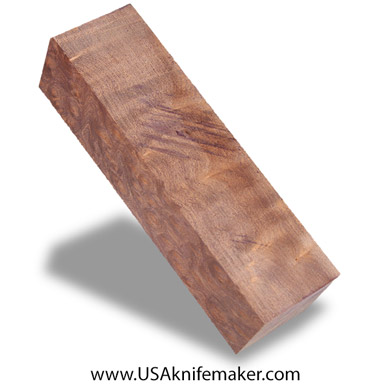 Madrone Burl Block #3035 - Dyed - 1.6" x 1.75" x 6.08" 
