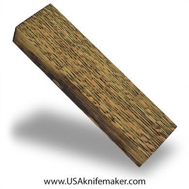 Oak Burl Block - Dyed - #3157 - 1.7" x 0.80" x 6"
