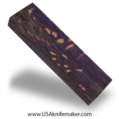 Oak Burl Block - Dyed - #3158 - 1.7" x 0.80" x 6"