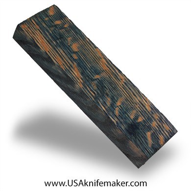 Oak Burl Block - Dyed - #3160 - 1.7" x 0.80" x 6"