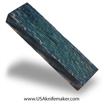 Oak Burl Block - Dyed - #3162 - 1.7" x 0.85" x 6"