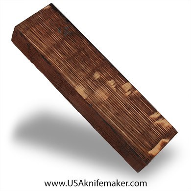 Oak Burl Block - Dyed - #3165 - 1.7" x 0.85" x 6"