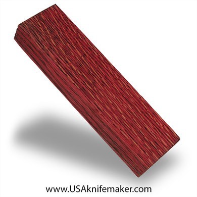 Oak Burl Block - Dyed - #3168 - 1.7" x 0.80" x 6"