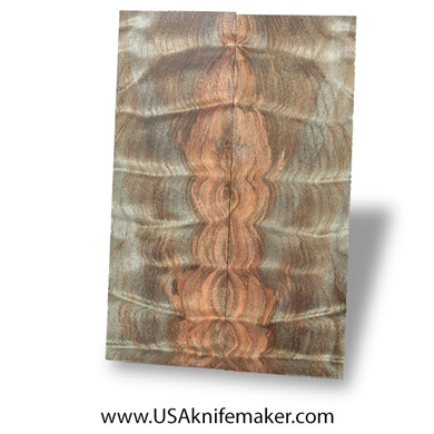 Quilted Maple Scales - Dyed - Stabilized #3011 - .37" x 1.69" x 5"