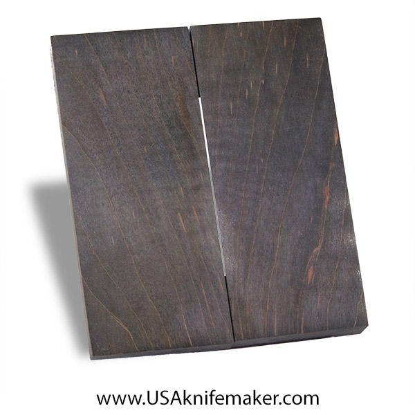 Quilted Maple Knife Scales - Stabilized - Dyed - #3037 - 2" x 5" x .375"