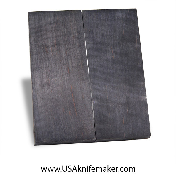 Quilted Maple Knife Scales - Stabilized - Dyed - #3045 - 2" x 5" x .375"