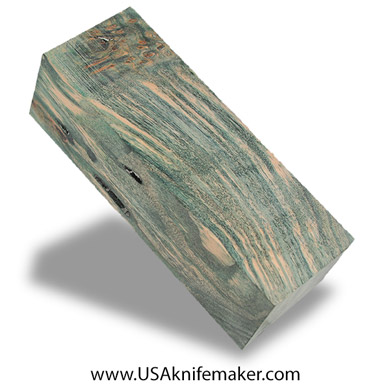 Wood -Rosewood Burl Block - Dyed - #3007 - 1.67" x 1.9" x 5.3"