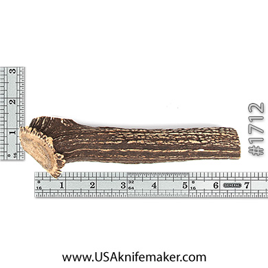 Sambar Stag Crown Stick Knife Handle Material #1712