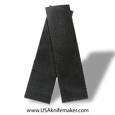 UltreX™ Burlap - Black - 1/8" - Knife Handle Material