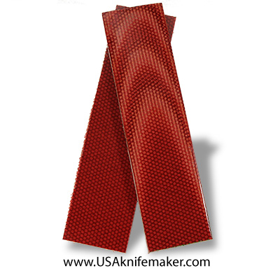 UltreX™ Micarta- 24W Red 1/4" - Knife Handle Material