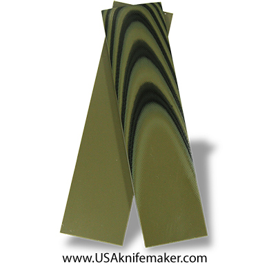 UltreX™ G10 - Black & OD Green 1/4" - Knife Handle Material