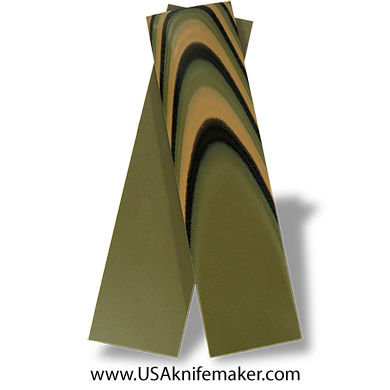 UltreX™ G10 - Camo (3 Color) 1/8" - Knife Handle Material