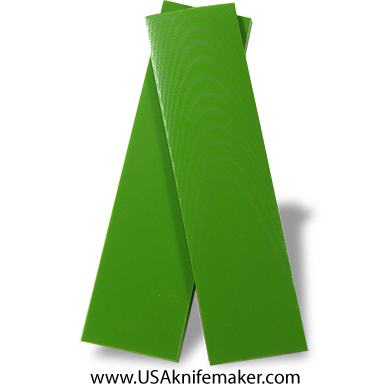 UltreX™ G10 - Neon Green 1/4" - Knife Handle Material