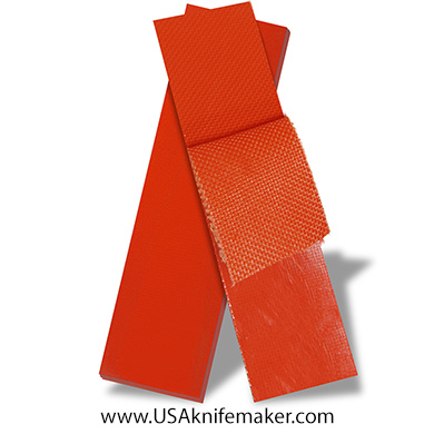 G10 - PEEL PLY MEDIUM Hunter Orange 1/8" - Knife Handle Material