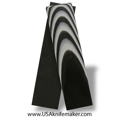 UltreX™ G10 - Black & Gray 1/8" - Knife Handle Material