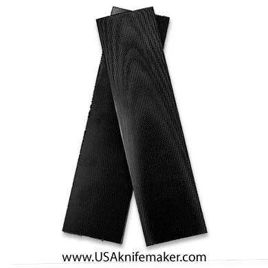 Canvas - Black Canvas 1/2" - Knife Handle Material