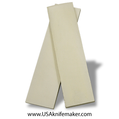 UltreX™ Linen - Bleached Melamine - 1/4" - Knife Handle Material