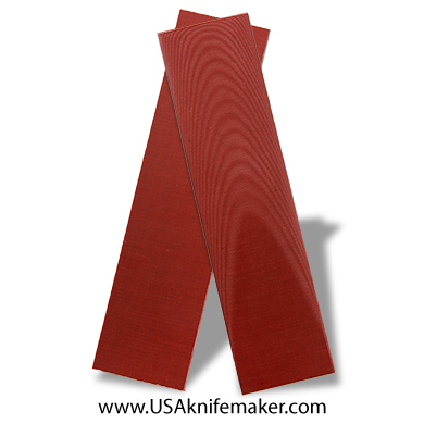 UltreX™ Linen - Red - 3/8" - Knife Handle Material