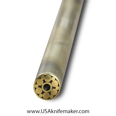 Mosaic Pin for Knife Handles - Brass 1/4" Dia #101-1