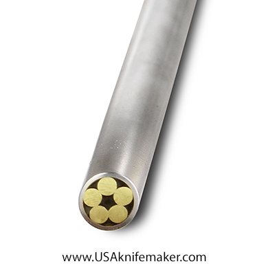 Mosaic Pin for Knife Handle 1/4" x 11" Stainless Steel #312-1
