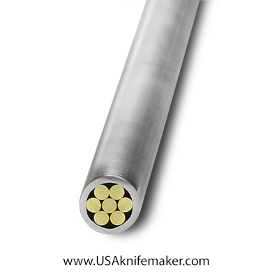Mosaic - USA KMS Mosaic Pin for Knife Handle 1/4" x 11" SS #313-2