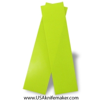 G10 Liner DayGlow- Knife Handle Material