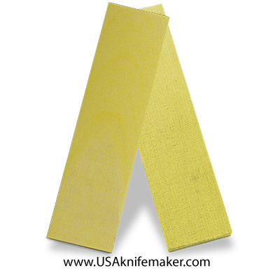 TeroTuf Yellow 3/8" - Knife Handle Material