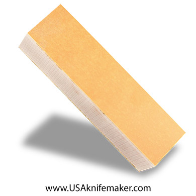 UltreX™ Paper - Antique Ivory Micarta® - 1.25" - Knife Handle Material