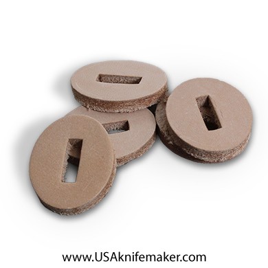 Spacer Washers - Leather Stacking Washers for Leather Handle