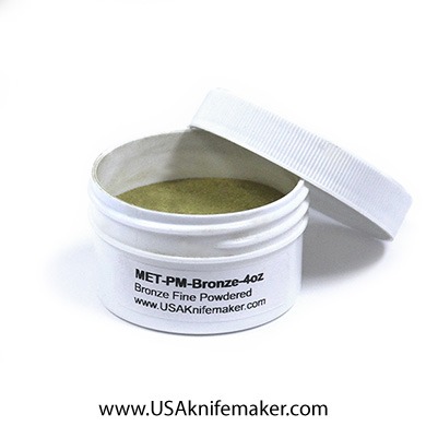 Bronze Powdered Metal Fine- 350 Mesh- 4oz or 1lb